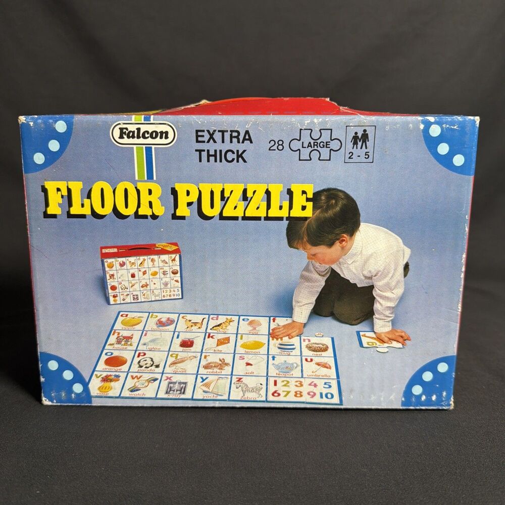 Falcon Vintage 28 Large Pieces Floor Puzzle for Kids 2-5 - 720x510x3mm